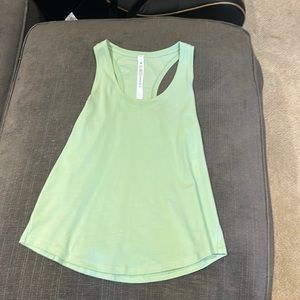Green lululemon Love tank!!